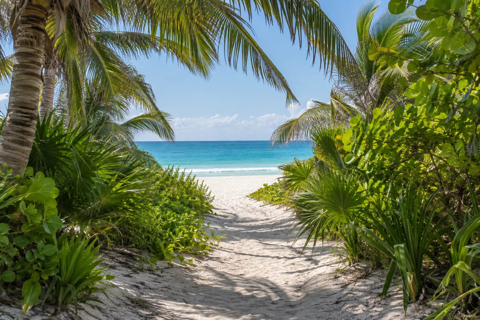 Ruta de traslado a Playa Maroma