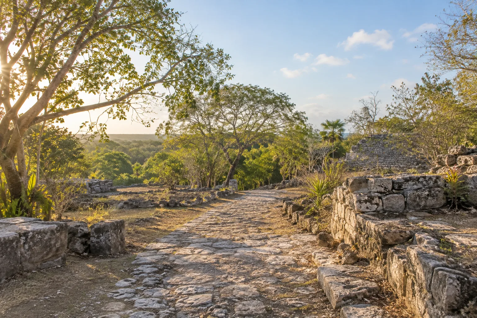 Ruta de traslado a Uxmal